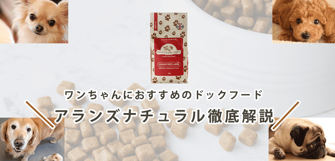 【アランズナチュラルドッグフードは？】成分・素材・値段を徹底評価